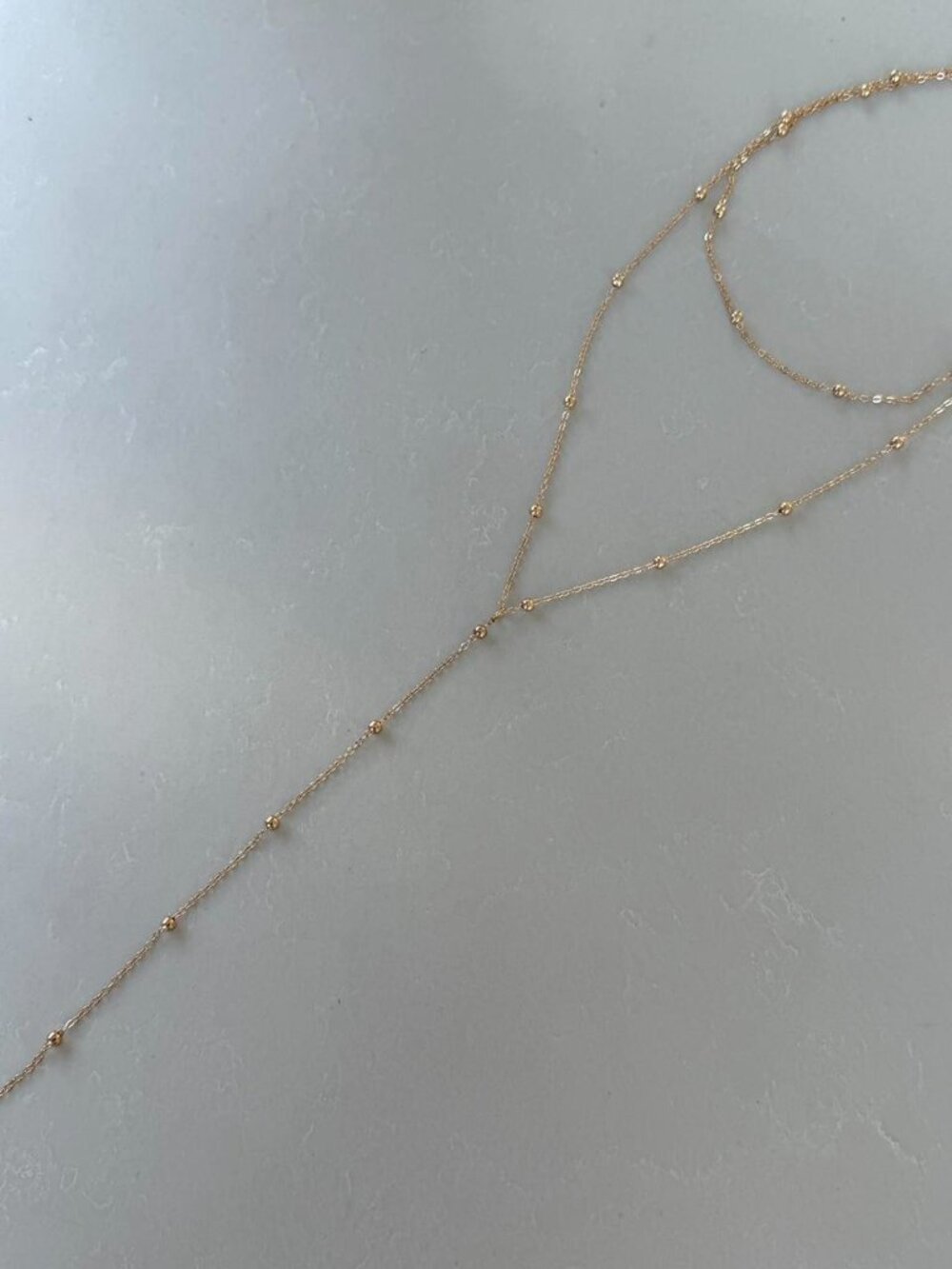 Sku0550‎ Retro Gold Women Minimalist Pedant Necklace Stainless steel+gift bag - Picture 2 of 5